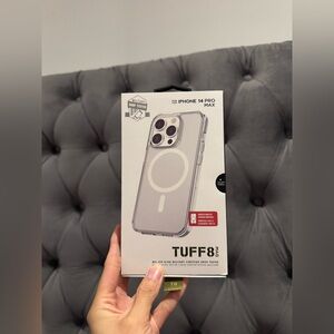 IPHONE 15/14 PRO MAX CLEAR TUFF CASE